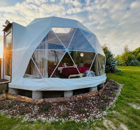 Odprężający Glamping (1 Noc, 2 Osoby) | Glamping Stacja Zieleniec | Nałęczów