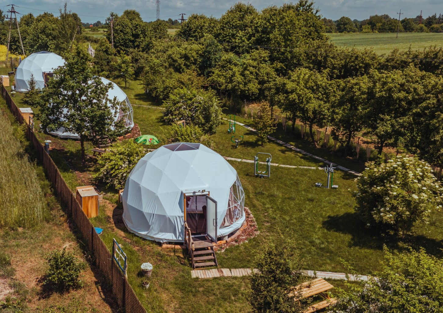 Odprężający Glamping (2 Noce, 2 Osoby) | Glamping Stacja Zieleniec | Nałęczów