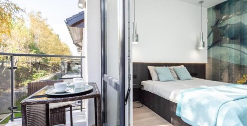 Rodzinny Pobyt w Apartamencie Premium (1 Noc, 4 Osoby) | Apartamenty Wadowice AL-DO | Prezent dla Znajomych_P