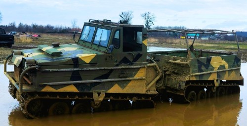 Jazda Wojskową Amfibią (15 minut) | Konstancin-Jeziorna-Prezent dla Taty_P