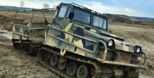 Jazda Wojskową Amfibią (30 minut) | Konstancin-Jeziorna_prezent dla Niej_P