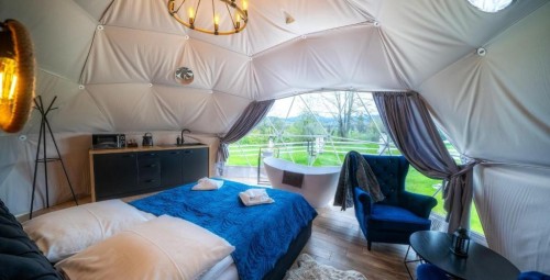 Odprężający Glamping (1 Noc, 2 Osoby) | Mountain Resort | Poronin-Prezent dla Małżeństwa_P