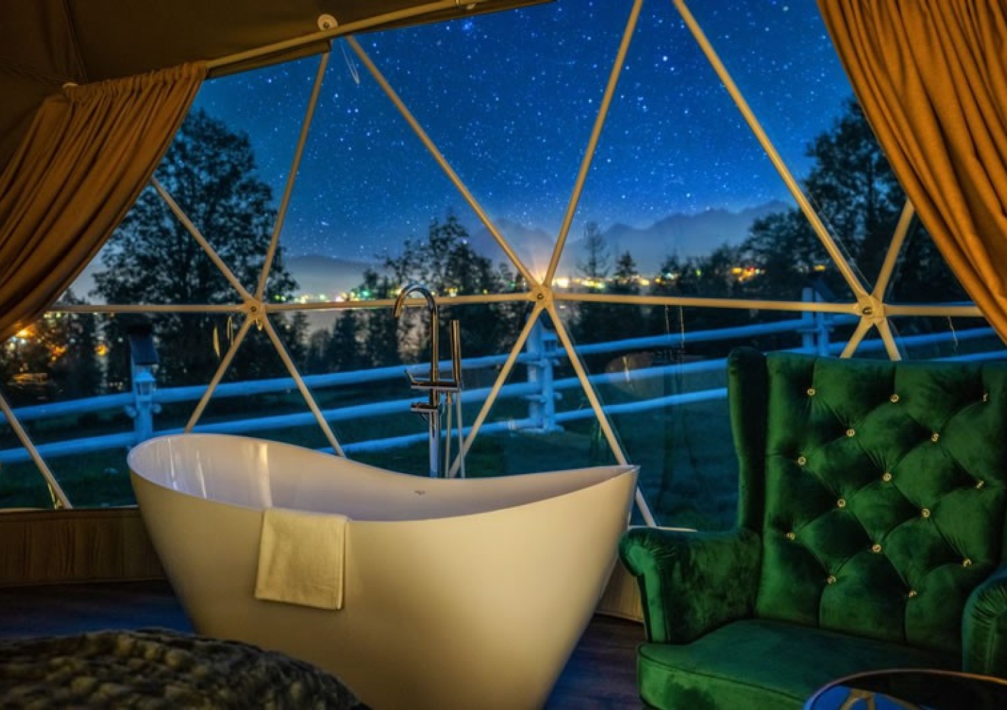 Odprężający Glamping (1 Noc, 2 Osoby) | Mountain Glamp | Poronin