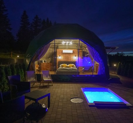 Relaksujący Glamping (2 Noce, 2 Osoby) | Peak Glamp | Poronin