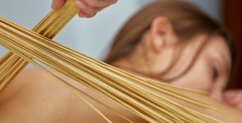 Japoński Masaż Bambusowymi Miotełkami (30 minut) | Białystok-Prezent dla Dziewczyny_P