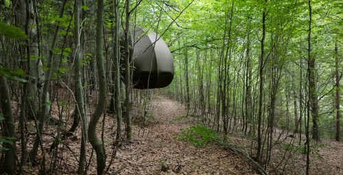 Urokliwy Pobyt w Namiocie na Drzewie (1 Noc, 1 Osoba) | Wisilas Nad Sercowym Potokiem | Rabka-Zdrój-Prezent dla Chłopaka_P