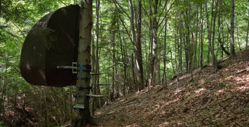 Urokliwy Pobyt w Namiocie na Drzewie (1 Noc, 2 Osoby) | Wisilas Nad Sercowym Potokiem | Rabka-Zdrój-Prezent na Walentynki_P