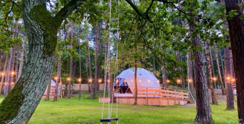 Rekreacyjny Glamping (1 Noc, 6 Osób) | Planeta Glamping | Prezent dla Rodziców_P