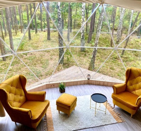 Rekreacyjny Glamping (1 Noc, 1-6 Osób) | Planeta Glamping | Zalesie Górne