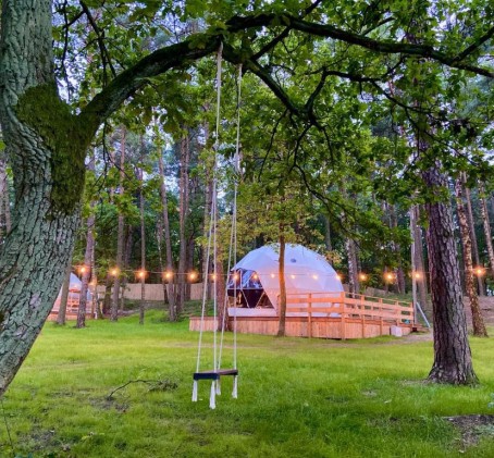 Rekreacyjny Glamping (2 Noce, 1-6 Osób) | Planeta Glamping | Zalesie Górne
