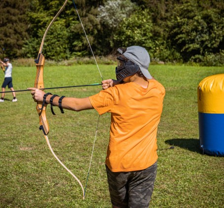 Poznaj Archery Tag dla Przyjaciół (10 osób) | Bydgoszcz