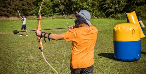 Poznaj Archery Tag dla Przyjaciół (10 osób) | Bydgoszcz-Prezent dla Chłopaka_S