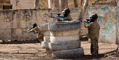Poznaj Paintball dla Dzieci (2 osoby) | Podstoła | Prezent dla Dzieci_S