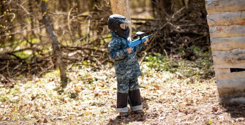 Poznaj Paintball dla Dzieci (4 osoby) | Podstoła | Prezent dla Nastolatków_S