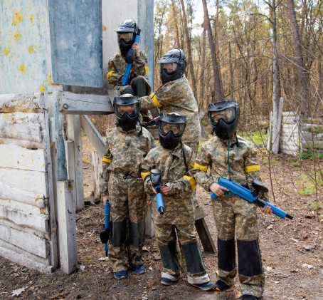 Poznaj Paintball dla Dzieci (4 osoby) | Podstoła