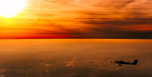 Lot Motoszybowcem (15 minut) | Zborowo-Prezent dla taty_P