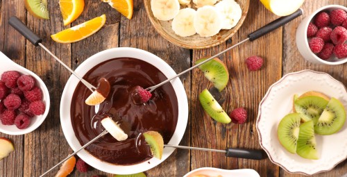 Czekoladowa Uczta Fondue dla Dwojga | Kraków-Prezent na Walentynki_P