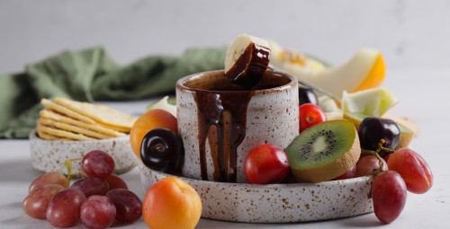 Czekoladowa Uczta Fondue dla Dwojga | Kraków-Prezent na Imieniny_P