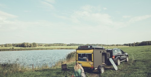 Tygodniowa Wyprawa Samochodem z Przyczepą dla Przyjaciół | Cała Polska-Prezent dla Przyjaciół_P