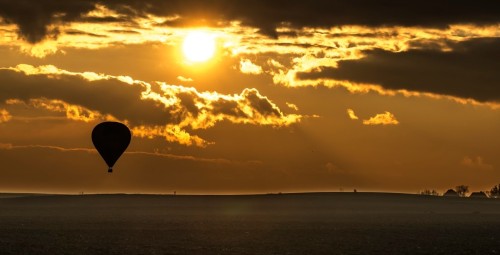 Lot Balonem o Wschodzie Słońca (pon.-pt.) | Wiele Lokalizacji-Prezent dla Kobiety_P