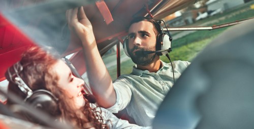 Lot Widokowy Cessną (30 minut) | Warszawa-Prezent dla Niej_S