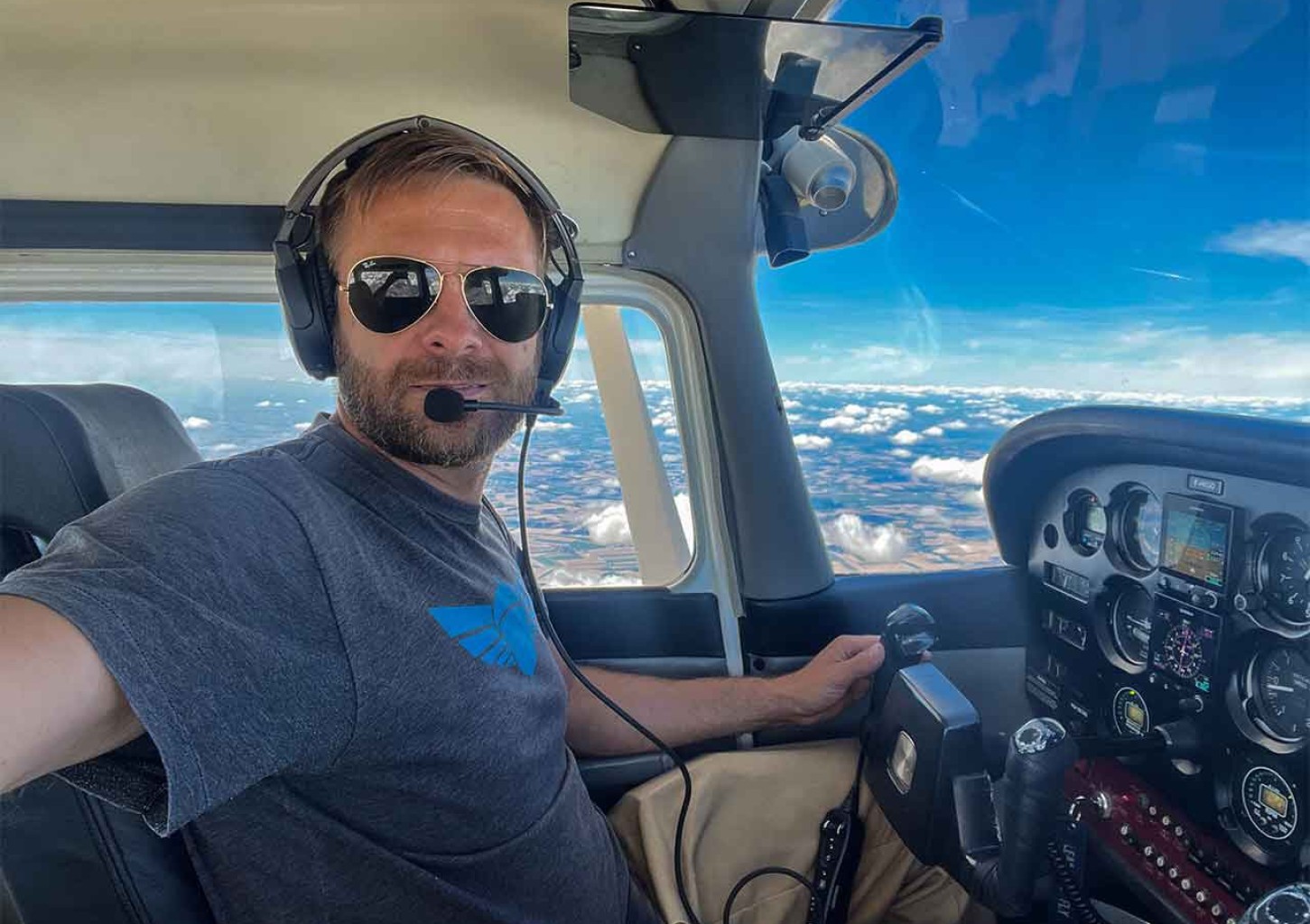 Lot Widokowy Samolotem Cessną (45 minut) | Warszawa