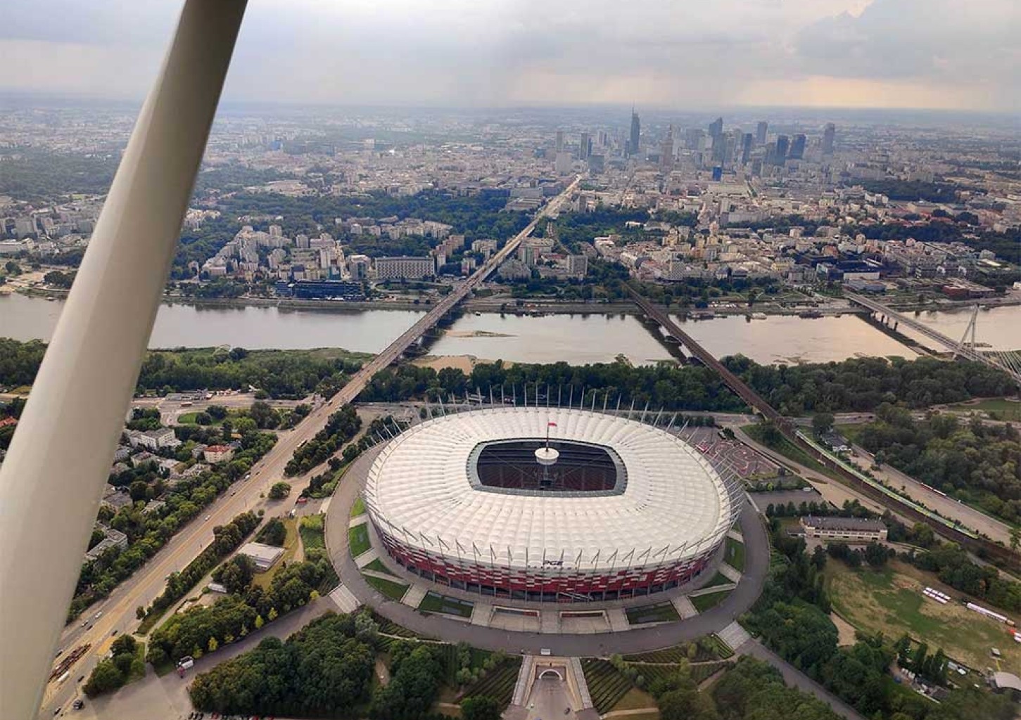 Lot Widokowy Cessną (60 minut) | Warszawa