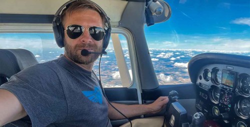 Lot Widokowy Cessną dla Dwojga (60 minut) | Warszawa-Prezent na Urodziny_P