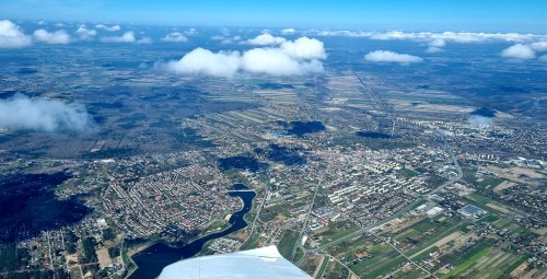 Lot Widokowy Samolotem (60 minut) | Nieborów | Prezent dla Znajomego_P