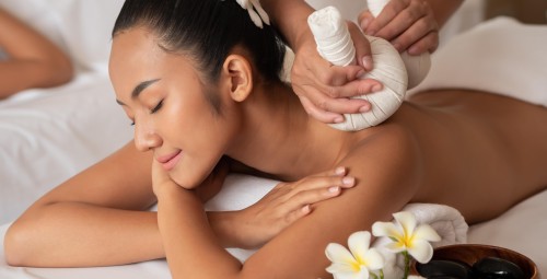 Masaż Stemplami Ziołowymi | Sosnowiec-Prezent dla Dziewczyny_S