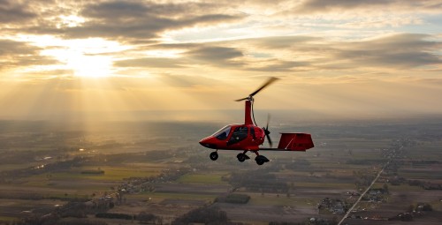 Lot Widokowy Wiatrakowcem (15 minut) -Prezent na Urodziny_P