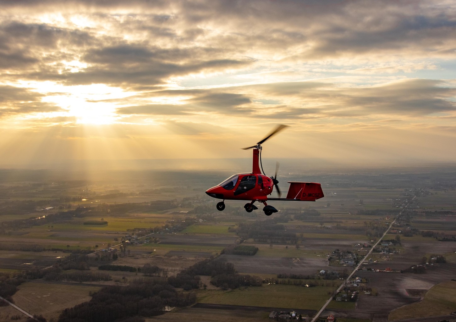 Lot Widokowy Wiatrakowcem (30 minut) | Borsk