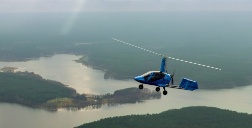 Lot Widokowy Wiatrakowcem (30 minut)-Prezent dla Kobiety_P