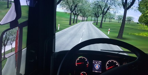 Jazda w Symulatorze Autobusu i Samochodu Ciężarowego | Piastów-Prezent na Urodziny_P