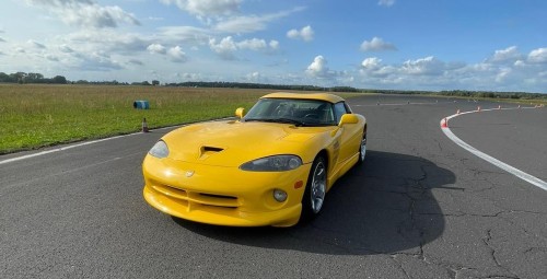 Jazda Dodge Viper | 1 okrążenie | Tor Główny Poznań-Prezent dka Taty_P