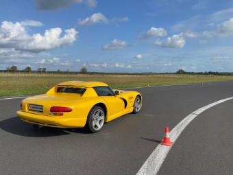 Jazda Dodge Viper | 1 okrążenie | Tor Główny Poznań-Prezent dla Taty_P