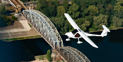 Lot Widokowy Samolotem Ultralekkim (20 minut) | Gostkowo-Prezent dla Kobiety_P