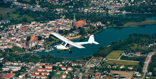 Lot Widokowy Samolotem Ultralekkim (30 minut) | Gostkowo-Prezent dla Mężczyzny_P