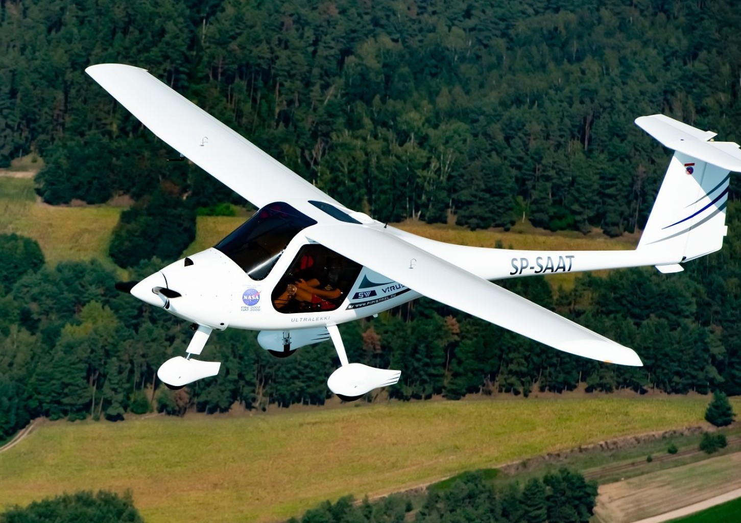 Lot Widokowy Samolotem Ultralekkim (30 minut) | Toruń (okolice) - Gostkowo