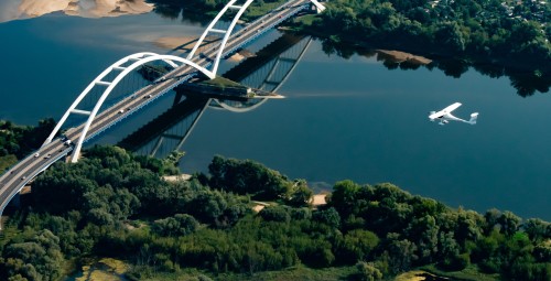 Lot Widokowy Samolotem Ultralekkim (30 minut) | Gostkowo-Prezent na Urodziny_P