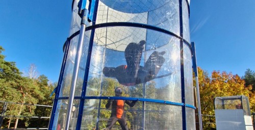 Lot w Tunelu Aerodynamicznym dla Dwojga | Modlin | Prezent dla Małżeństwa_P