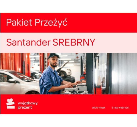 Santander Pakiet SREBRNY | 255,00 zł z Twoim kodem rabatowym