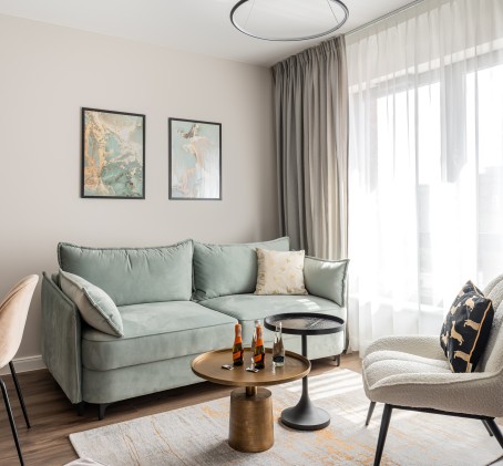 Wyjątkowy Pobyt w Apartamencie (2 Noce, 1-2 Osoby) | Lion Apartments | Gdańsk