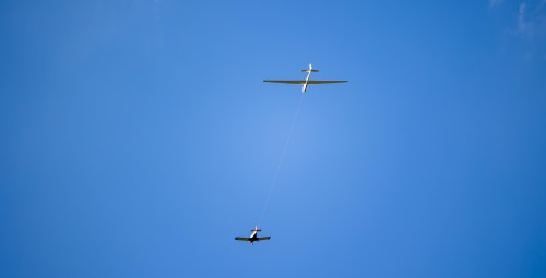 Lot Szybowcem za Wyciągarką (15 minut) | Poznań-Prezent dla Przyjaciela+S