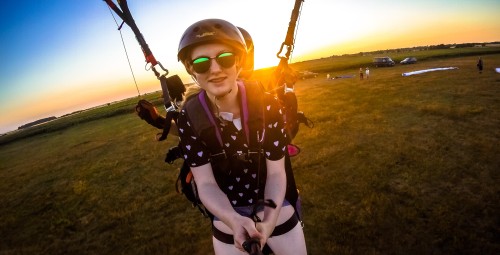 Lot Paralotnią (40 minut) | Sudety | Prezent dla Kobiety_P