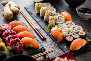 Zestaw Sushi dla Dwojga | Tychy | Prezent dla Pary - S
