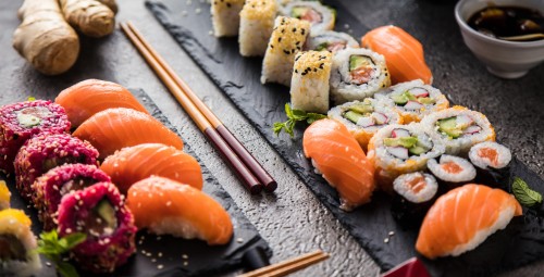 Obiad Sushi dla Dwojga | Tychy | Prezent dla Małżeństwa | S
