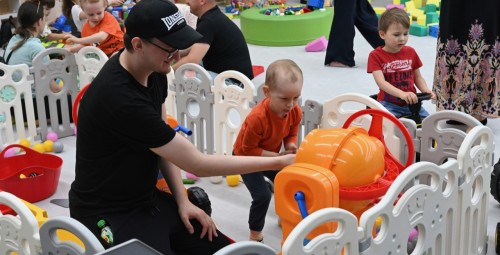 Przygoda w Sali Zabaw Klockownia (1+1) | Warszawa-Prezent na Święta_P