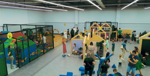 Zabawy w Sali Zabaw Klockownia (1+1) | Warszawa-Prezent na Święta_P