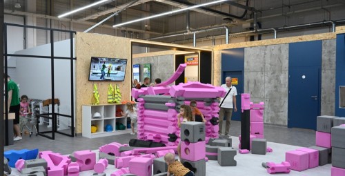 Zabawy w Sali Zabaw Klockownia (1+1) | Warszawa-Prezent na Urodziny_P